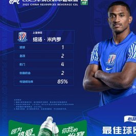 上海申花外援米内罗迎来29岁生日，俱乐部官方为其送上祝福