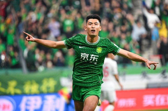 半场：国安1-1浙江，法比奥点射，程进破门
